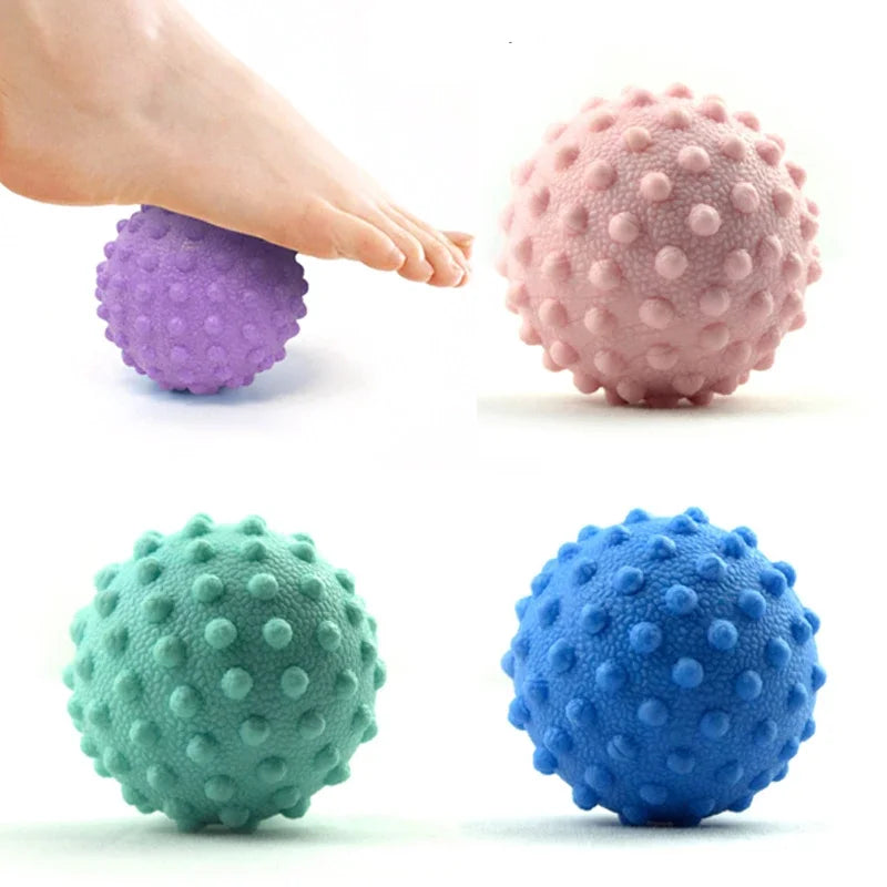 Fascia Ball Raised Point Massage Ball TPR Posture Master Yoga Ball Waist and Back Foot Massage Ball