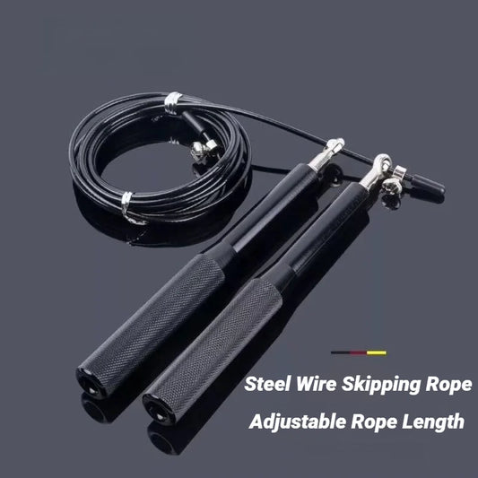 Adjustable Aluminum Handle Wire Rope Skipping  Alloy Genus Sports Fitness Supplies Bearing High Fast Speed Jump
