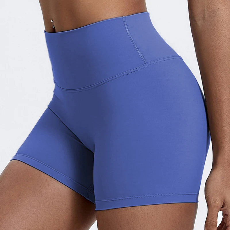 High Waist Sports Shorts Women Push up Gym Leggings Woman Fitness Running Soft Workout Clothing Train Yoga Shorts Quick-drying