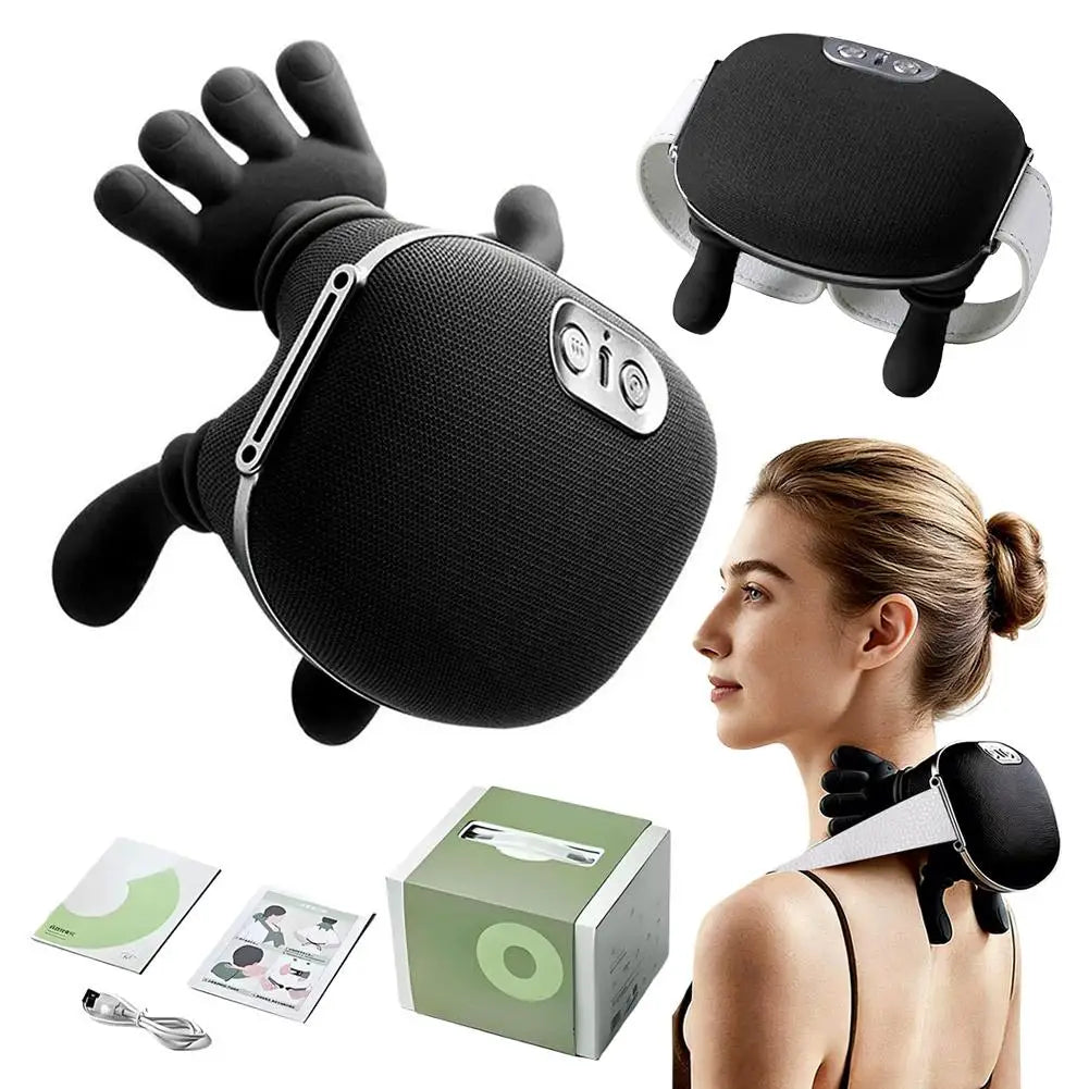 Professional Cervical Massager Deep Kneading Relief for Neck, Shoulder Upper Back for Muscle Relaxation