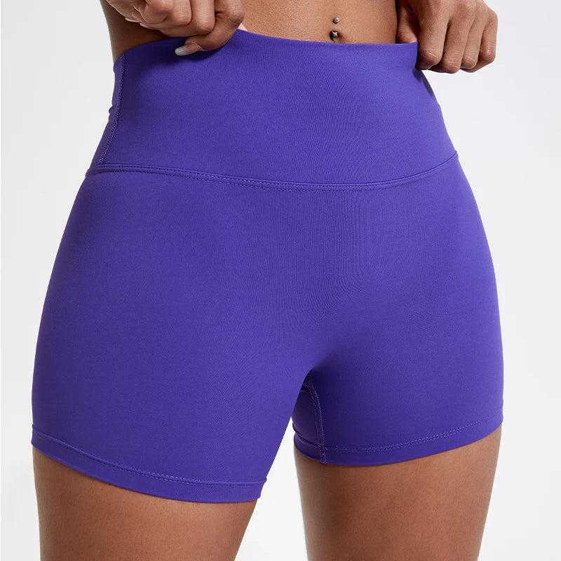High Waist Sports Shorts Women Push up Gym Leggings Woman Fitness Running Soft Workout Clothing Train Yoga Shorts Quick-drying
